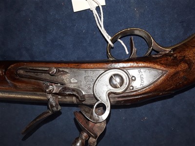 Lot 45 - A pair of 18th Century holster pistols