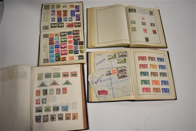 Lot 12 - Four stamp albums