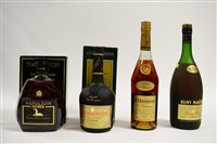 Lot 1052 - Four bottles of Cognac