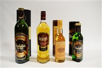 Lot 1050 - Four bottles of whisky