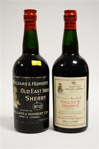 Lot 1017 - Two bottles of sherry