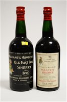 Lot 1017 - Two bottles of sherry