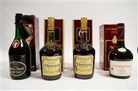 Lot 1066 - Four bottles of Cognac
