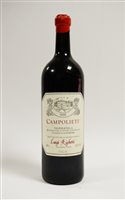 Lot 1069 - Double magnum of red wine