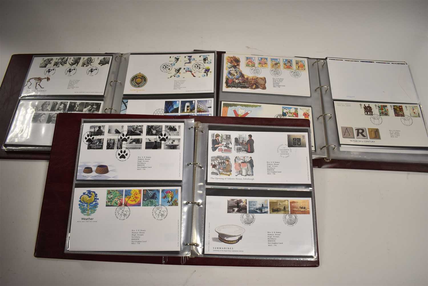 Lot 7 - Three albums of First Day Covers