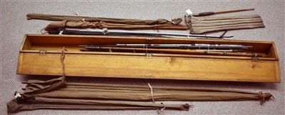 Lot 227 - Fishing rods various