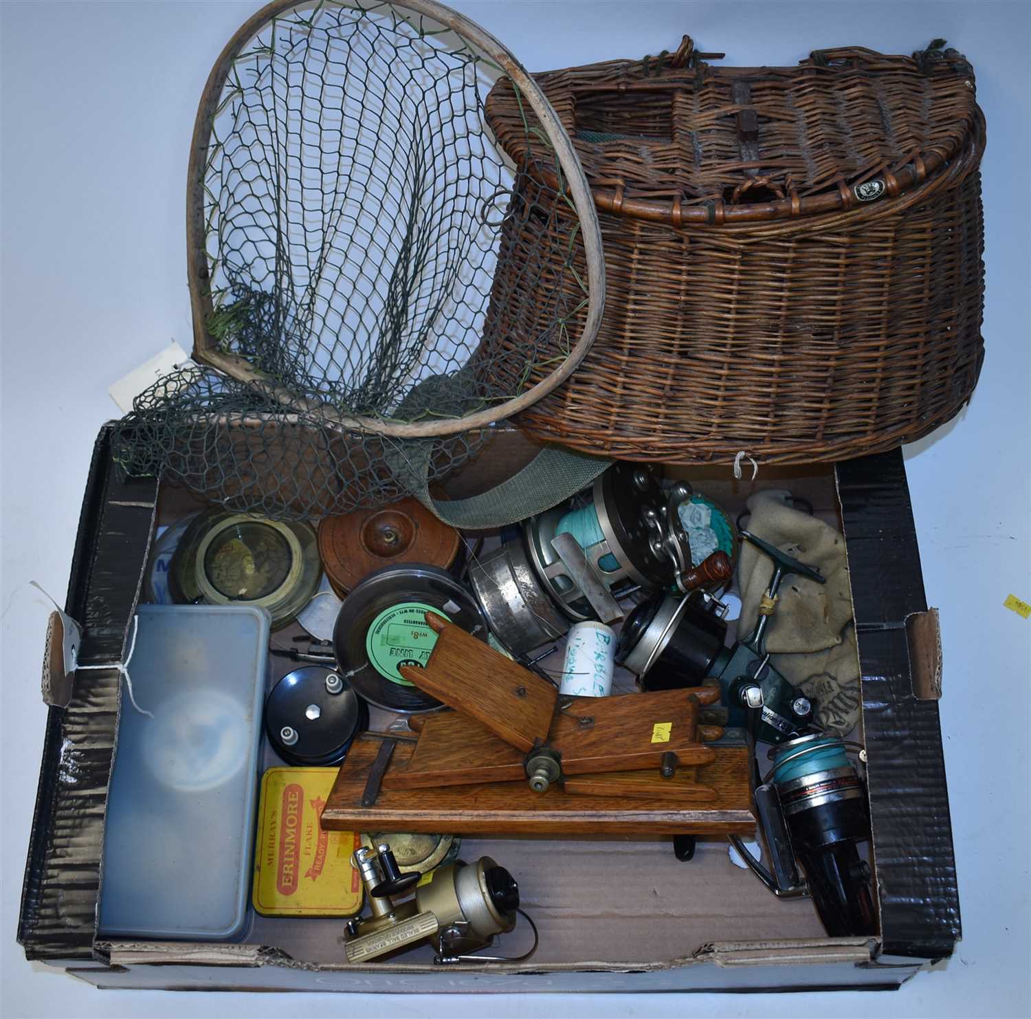 Lot 228 - Fishing reels and other equipment