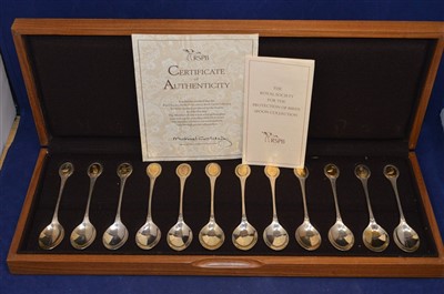 Lot 301 - RSPB silver collector's spoons