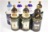 Lot 1112 - Seven Bells whisky decanters
