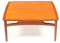 Lot 87 - G-Plan square teak coffee table