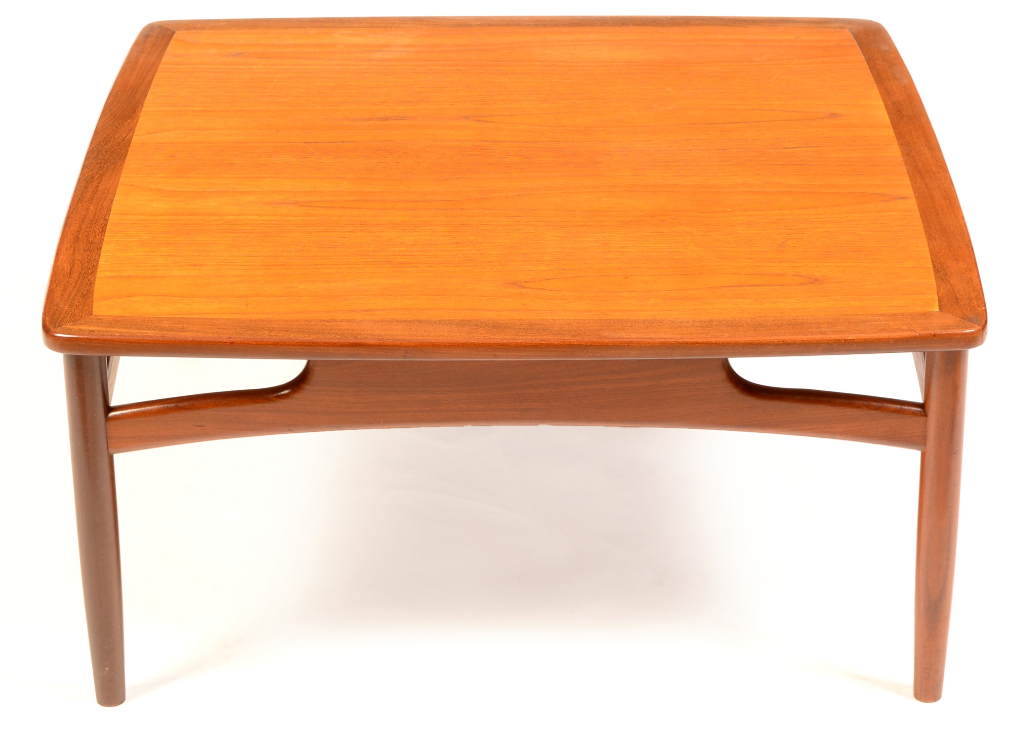 Lot 87 GPlan square teak coffee table