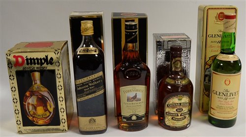 Lot 1135 Five Bottles Of Whisky Lot 1135 Five Bottles Of Whisky