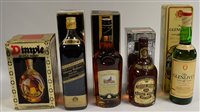 Lot 1135 - Five bottles of whisky