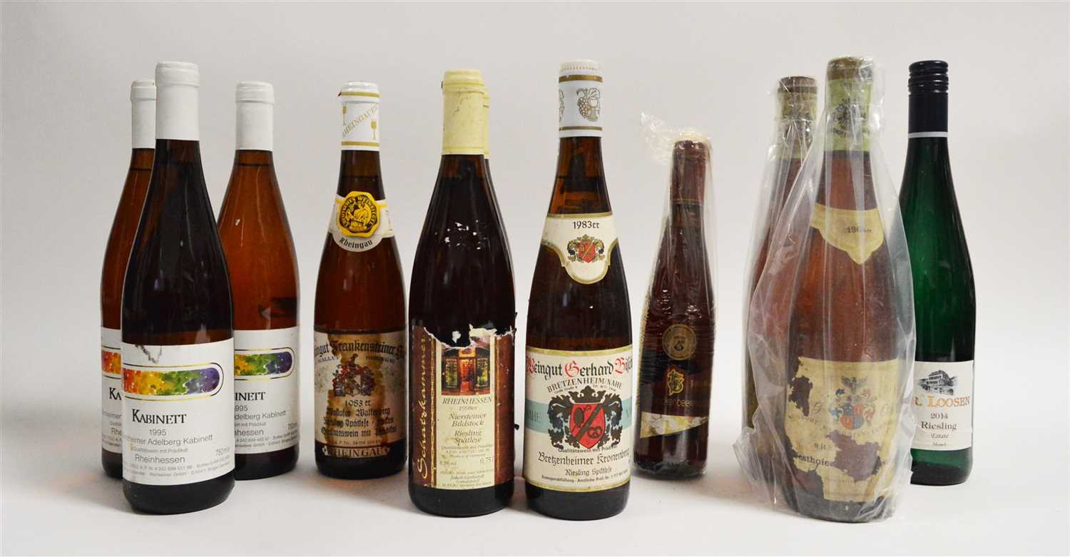 Lot 443 - Twelve assorted German wines