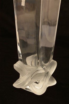 Lot 39 - A Lalique 'Lucca' vase.