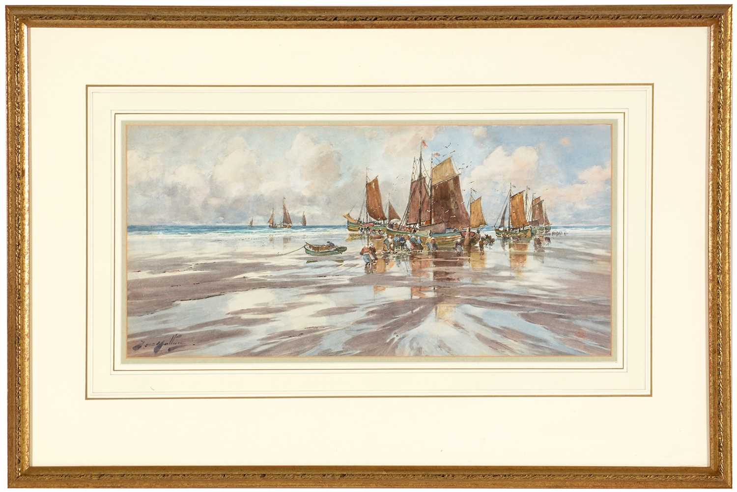 Lot 304 - Thomas Swift Hutton - watercolour.