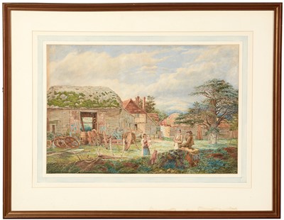 Lot 279 - John Henry Mole - watercolour.