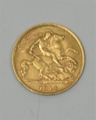Lot 129 - George V gold half sovereign