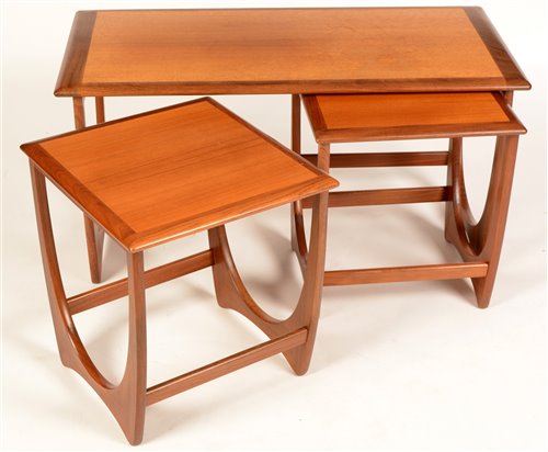 Lot 74 - G-Plan: a nest of tables.