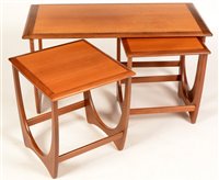 Lot 74A - G-Plan: a nest of tables.
