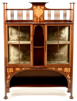 Lot 855 - Shapland & Petter Display cabinet