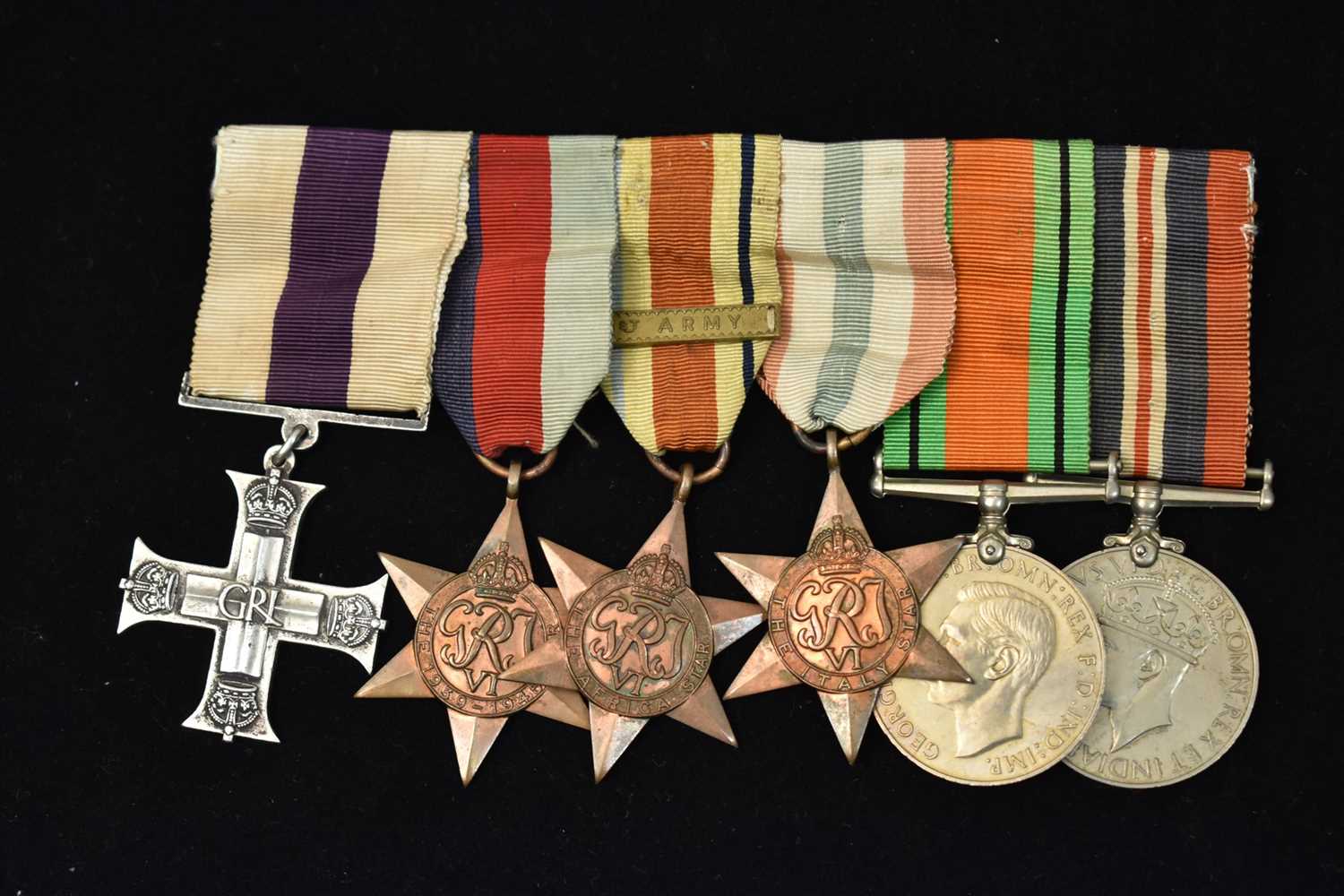 Lot 1864 - Second World War Military Cross group