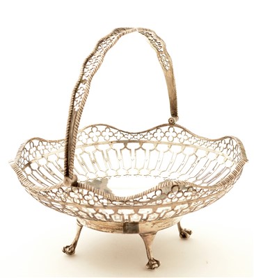 Lot 509 - Silver basket