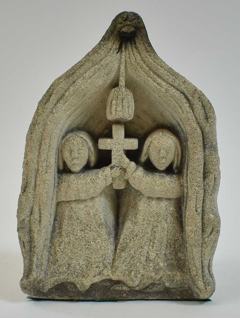 Lot 409 - Religious carving