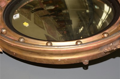Lot 762 - Regency Convex Mirror