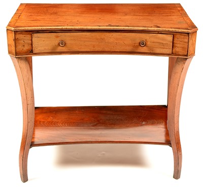 Lot 764 - A 19th Century mahogany side table.