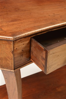 Lot 764 - A 19th Century mahogany side table.