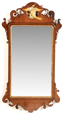 Lot 790 - George III wall mirror