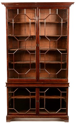 Lot 801 - A 19th Century mahogany bookcase.