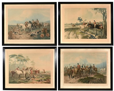 Lot 233 - T* W* Huffman and J* Mackrell after John Frederick Herring, snr. - prints.