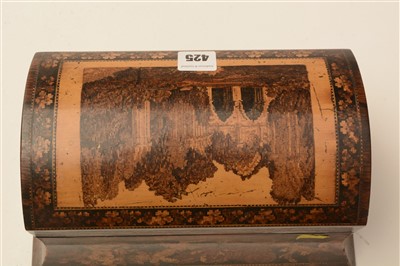 Lot 425 - Tunbridge ware box