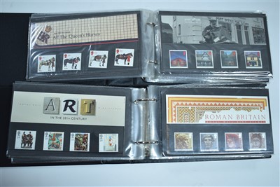 Lot 71 - Two albums of presentation packs