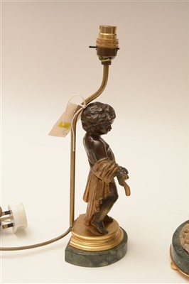 Lot 448 - Two table lamps