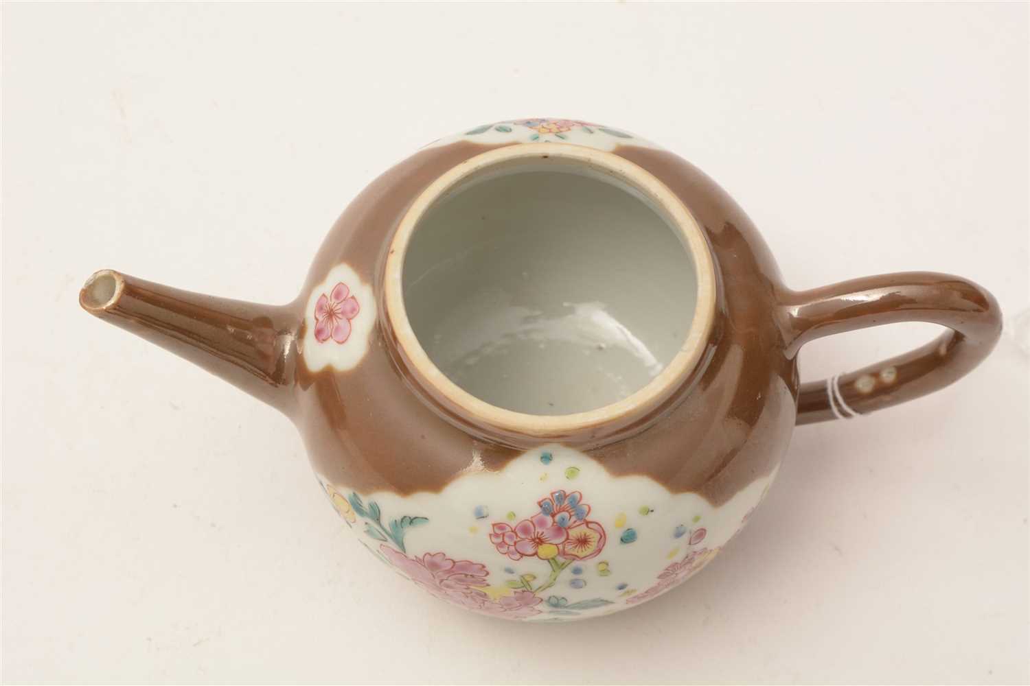 Lot 377 Two Chinese teapots.