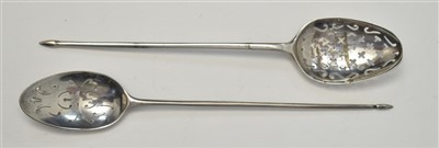 Lot 539 - Two mote spoons