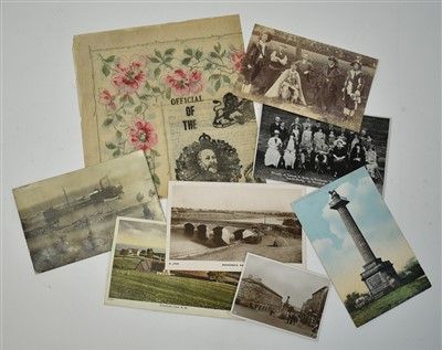 Lot 408 - Postcards and Alnwick ephemera