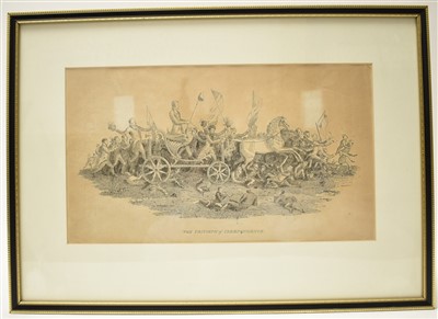 Lot 316 - 1826 Alnwick Election engraving