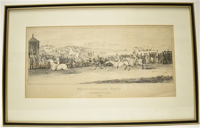 Lot 318 - 1826 Alnwick Election engraving
