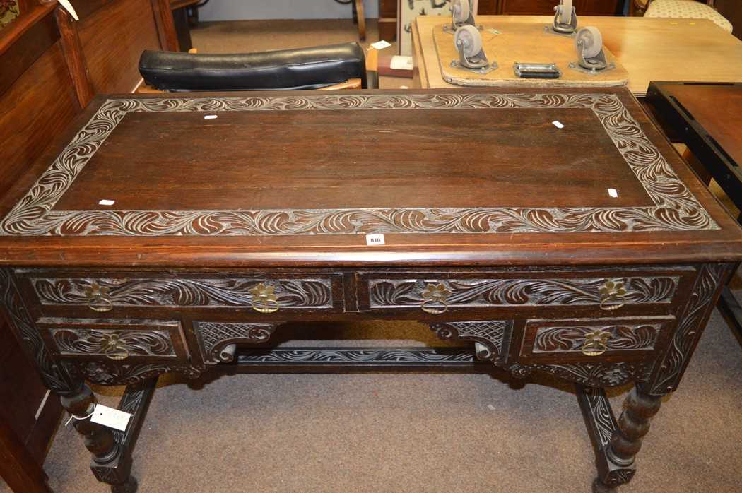 Lot 816 - Writing table