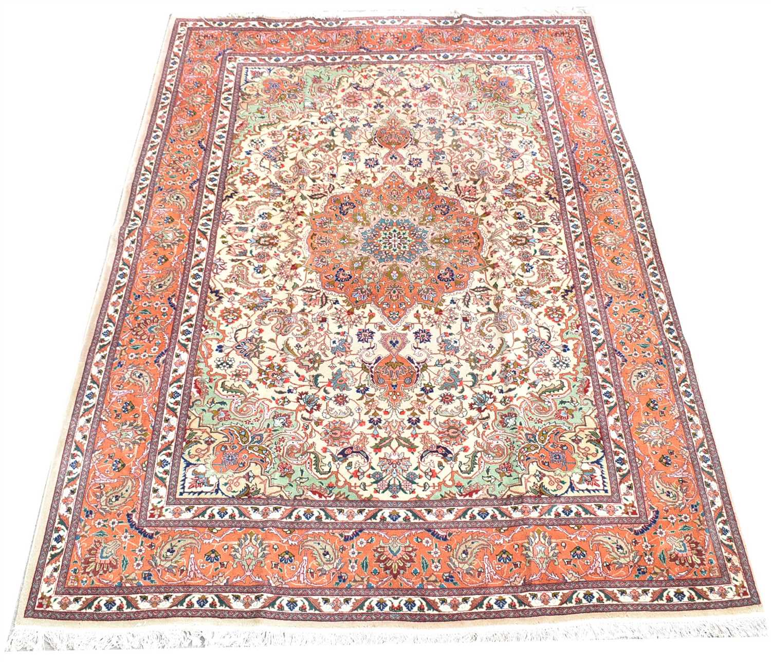 Lot 706 - Tabriz carpet