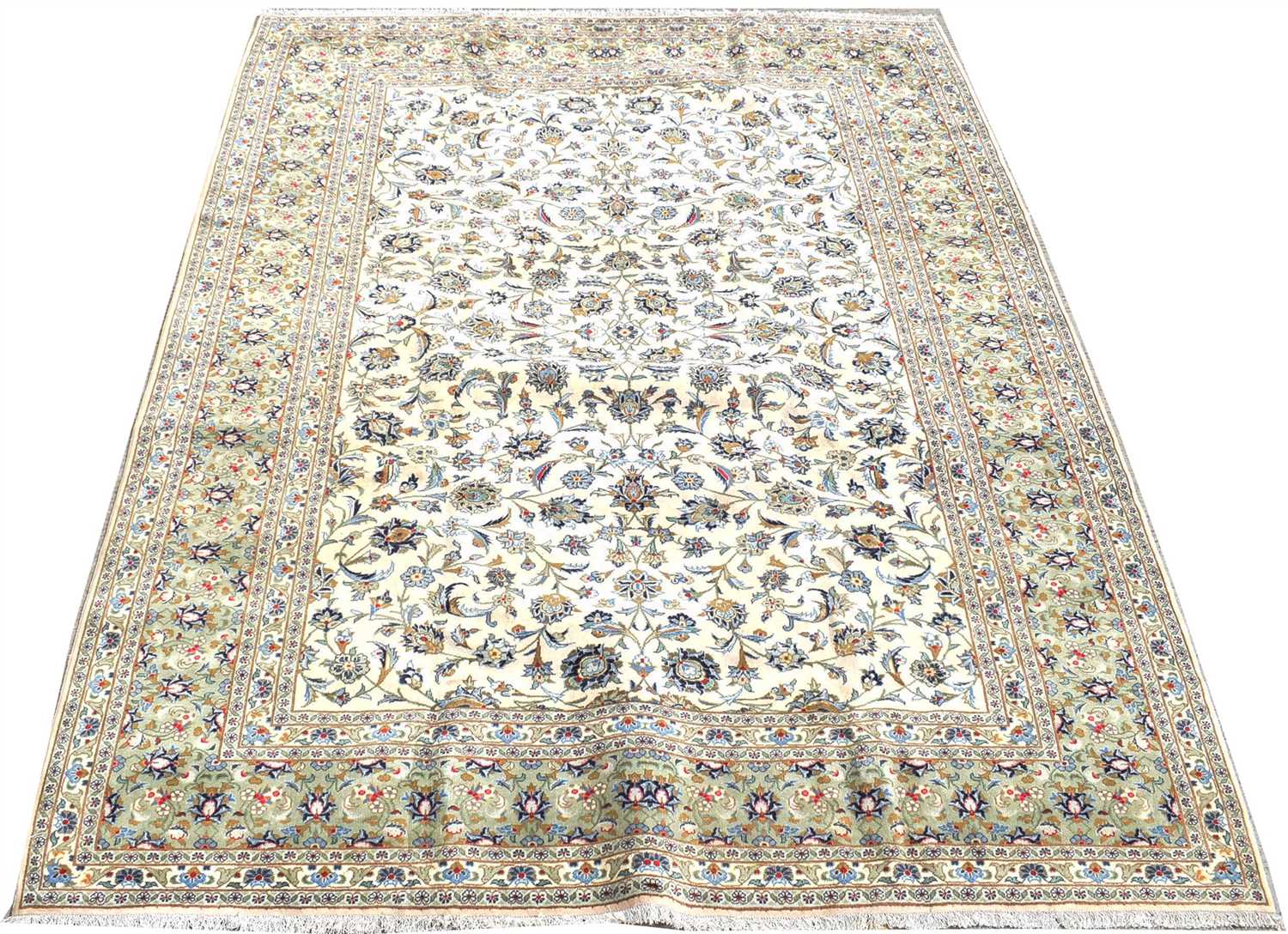 Lot 711 - Kashan carpet