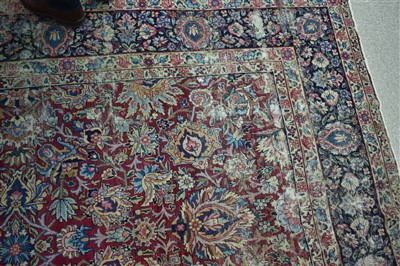 Lot 732 - Lavar Kirman carpet