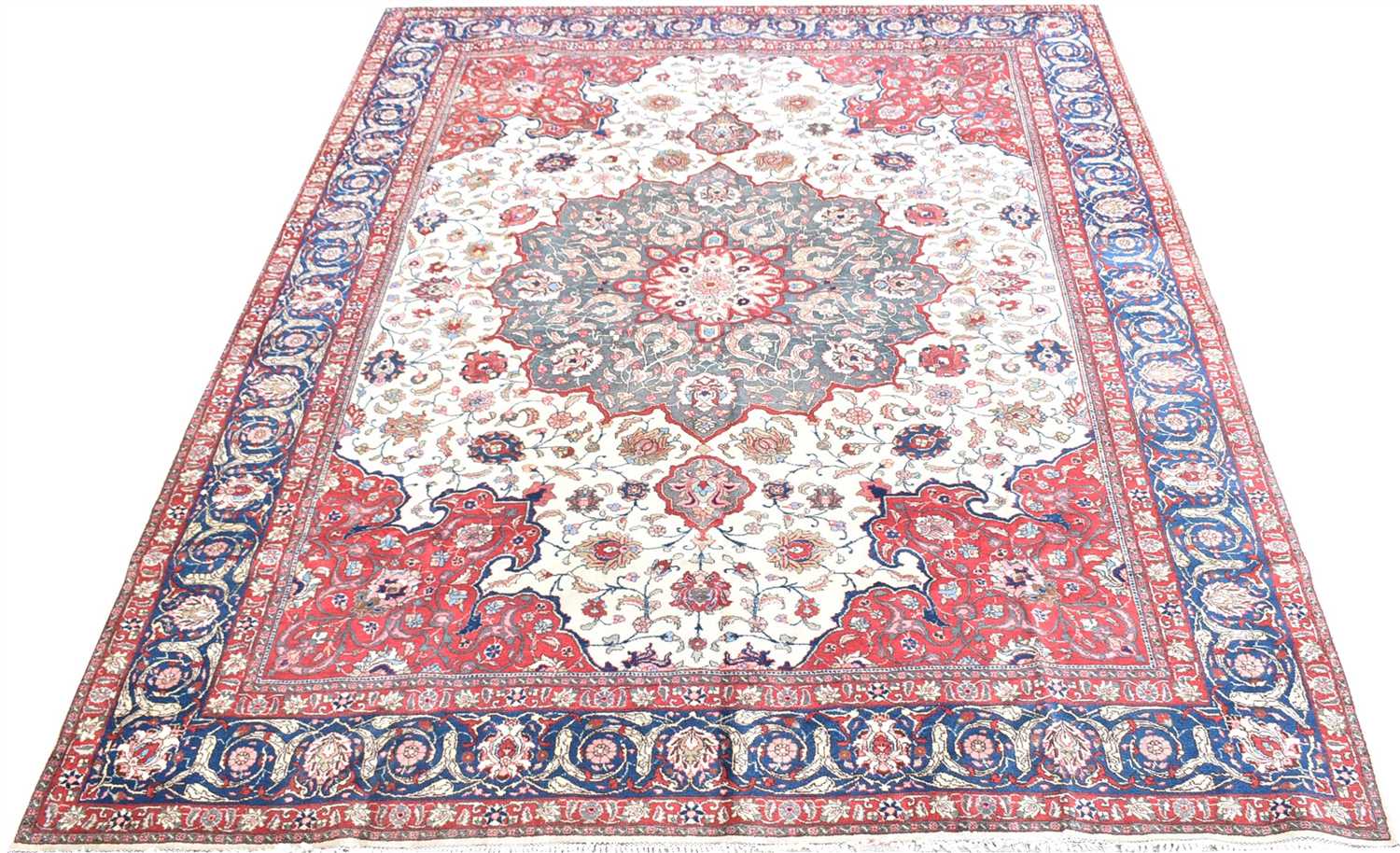 Lot 733 - Tabriz carpet