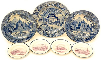 Lot 84 - Miscellaneous plates.