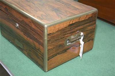 Lot 212 - William IV dressing box