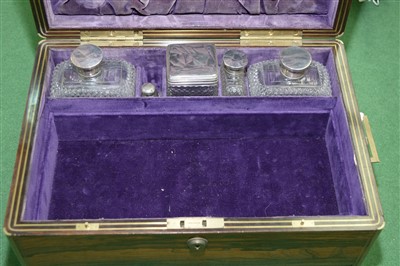 Lot 212 - William IV dressing box